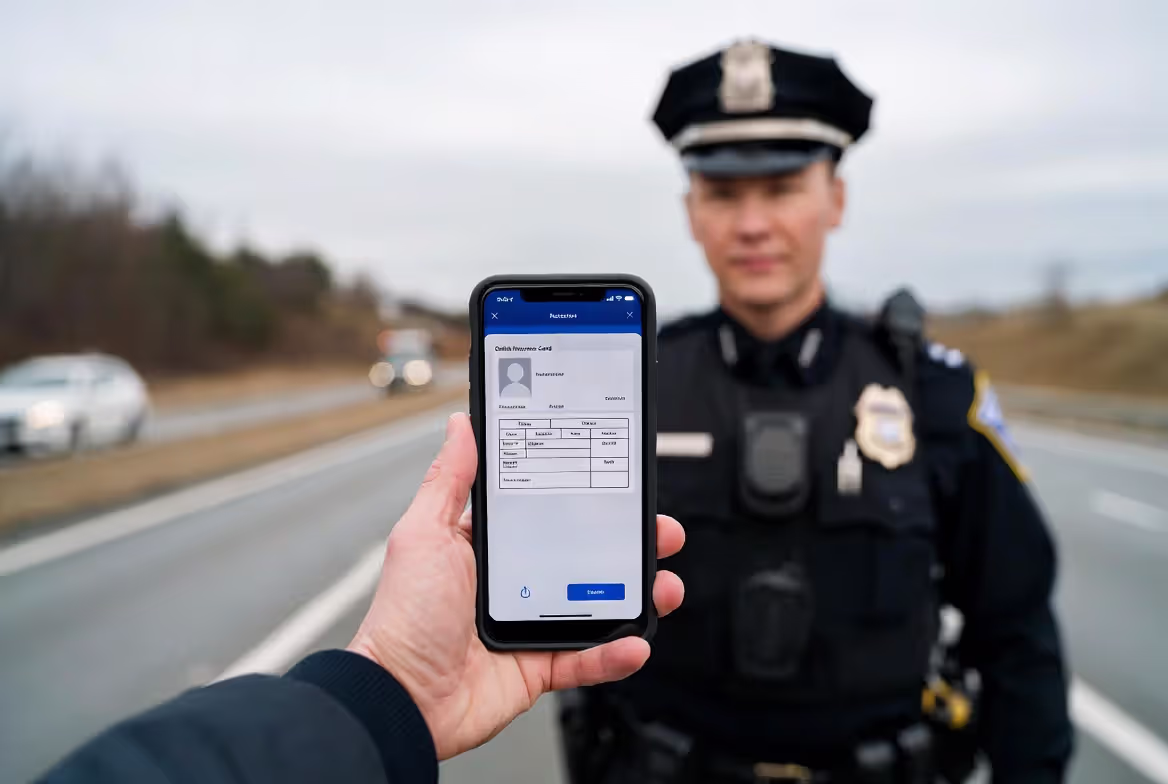 Digital proof of insurance is widely accepted