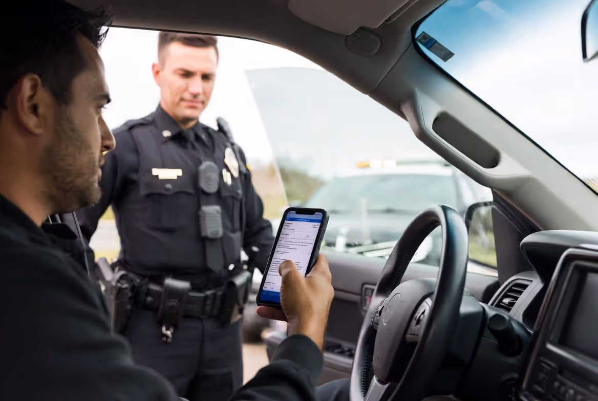 Digital proof of insurance must be ready at any time